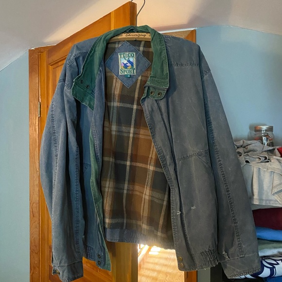 very vintage TT & CO sport jean / bomber jacket - Picture 1 of 3